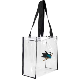 Sharks Clear Square Stadium Tote