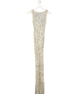 SLA the label Cream Dylan Dress UK XXS