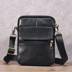 Small Shoulder Bag Made Of Leather For Men