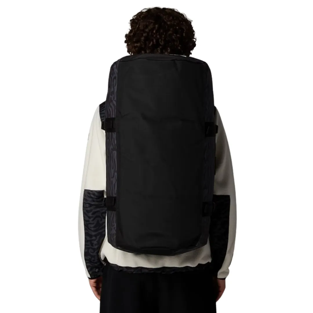 The North Face Base Camp Duffel Medium Black/Tiger Stripe Print