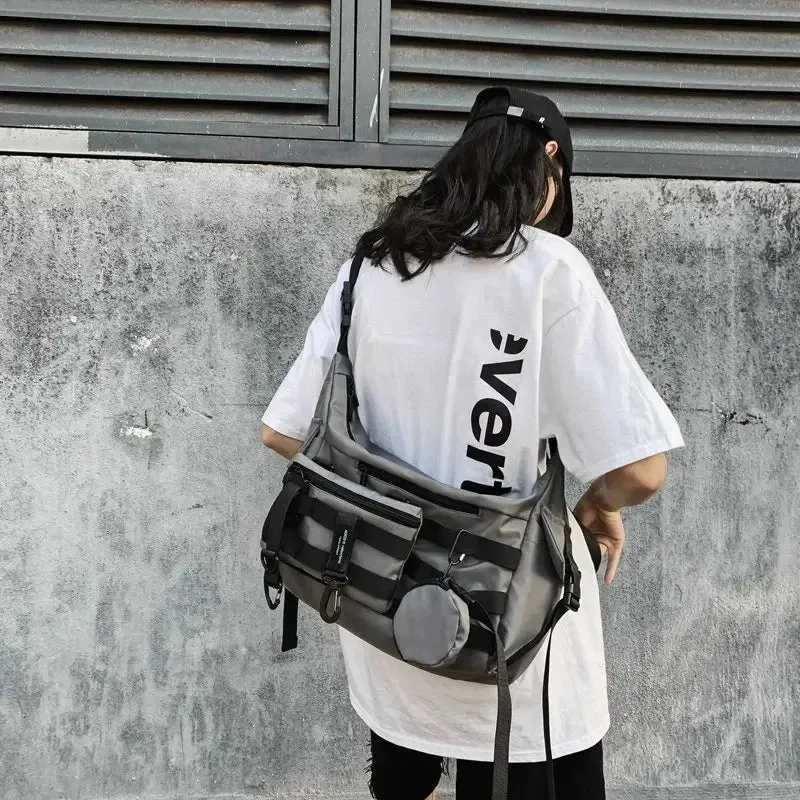 Vegan Waterproof Utility Chest / Messenger / Crossbody Bag (Large Capacity)