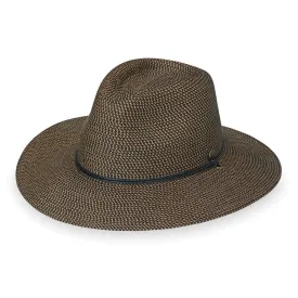 Wallaroo Hats Logan Mens Sun Hat LOG - Dark Brown