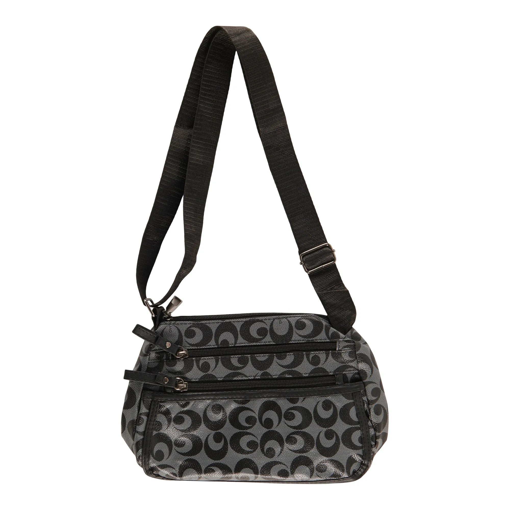 Women's Printed Tonal Crossbody Handbag